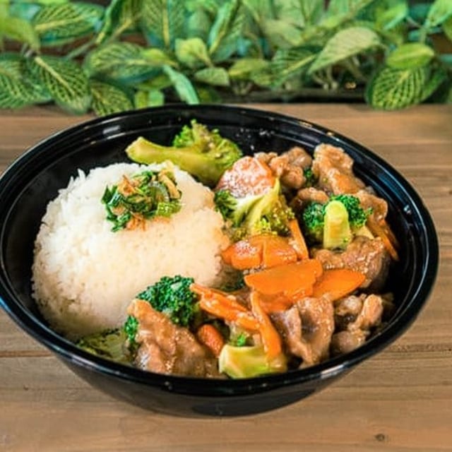 Chicken and Broccoli.