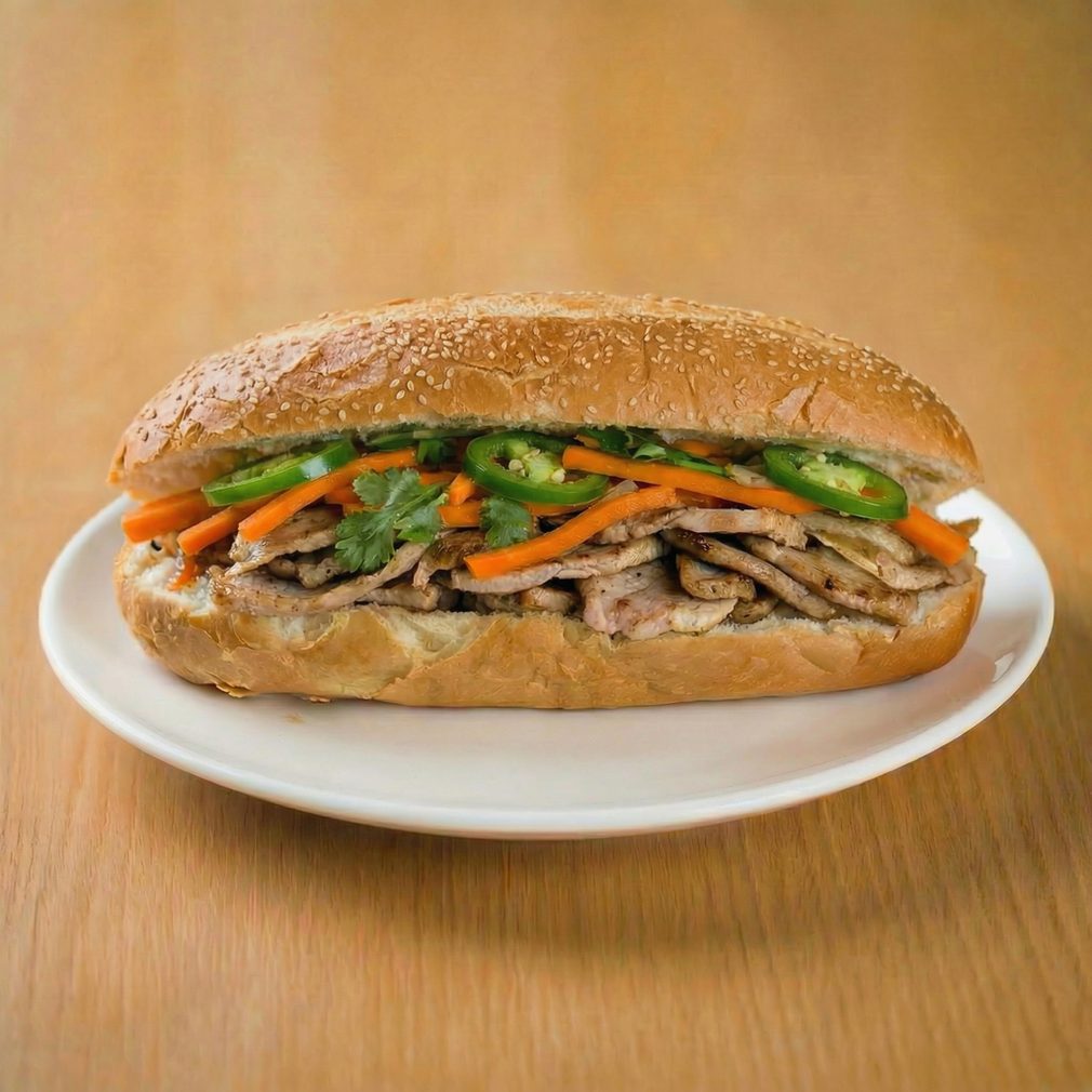 Banh Mi Scrambled Egg.
