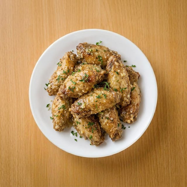 Wings Garlic Parmesan.