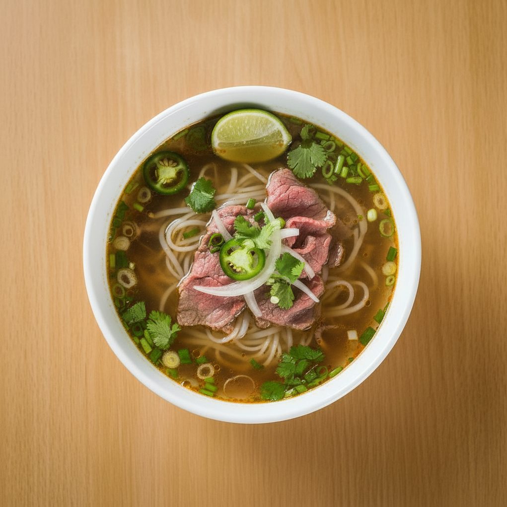 Pho Rare Beef.