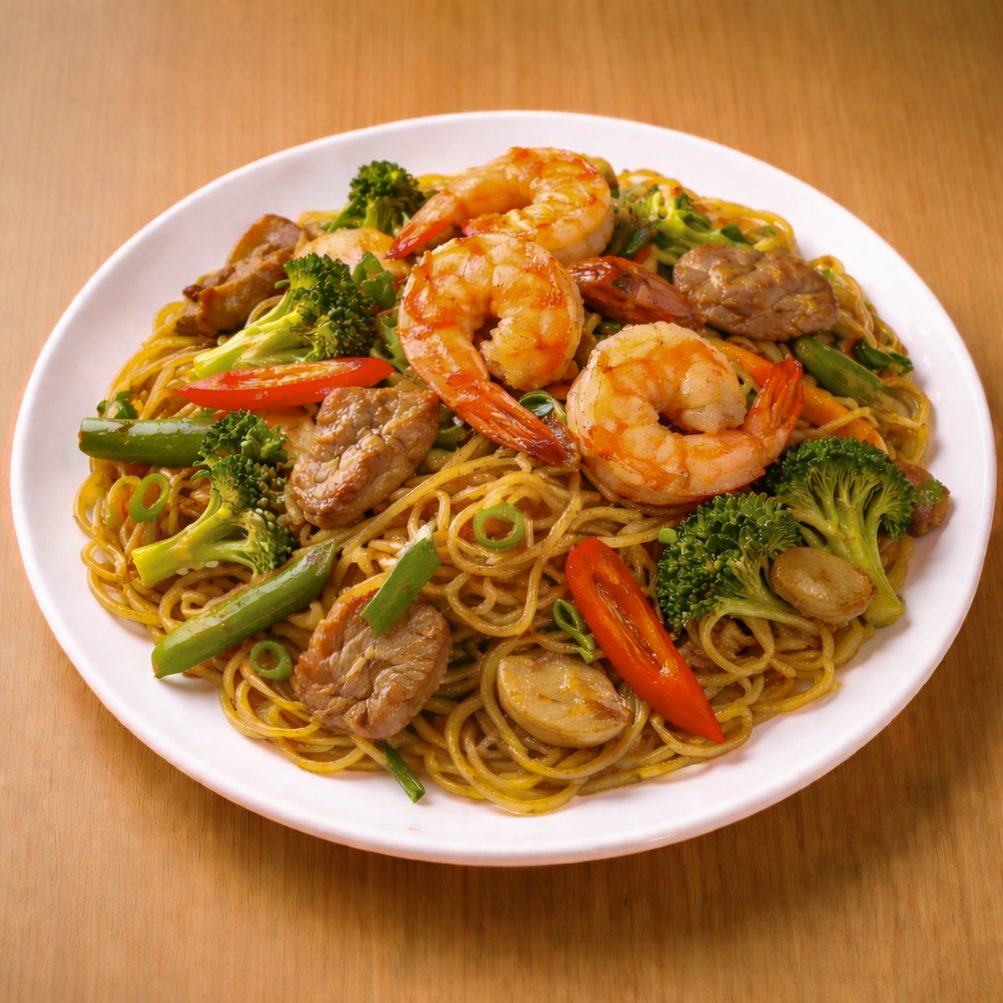 Combo Lo Mein.