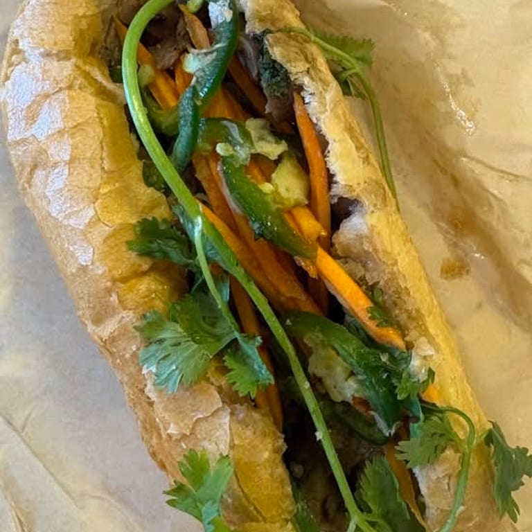 Delicious Banh Mi Sandwiches